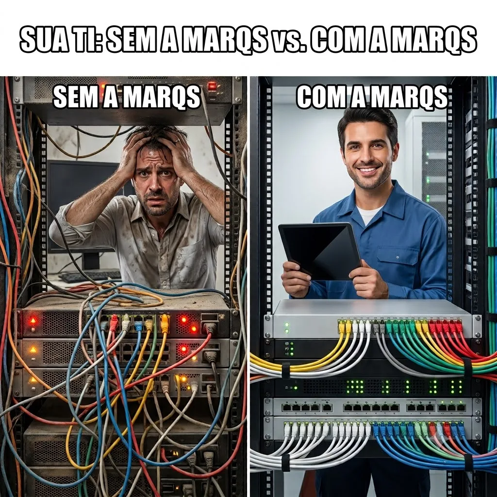 O Fim da "Gambiarra de TI": por que pequenas e médias empresas estão desistindo dos consertos rápidos?