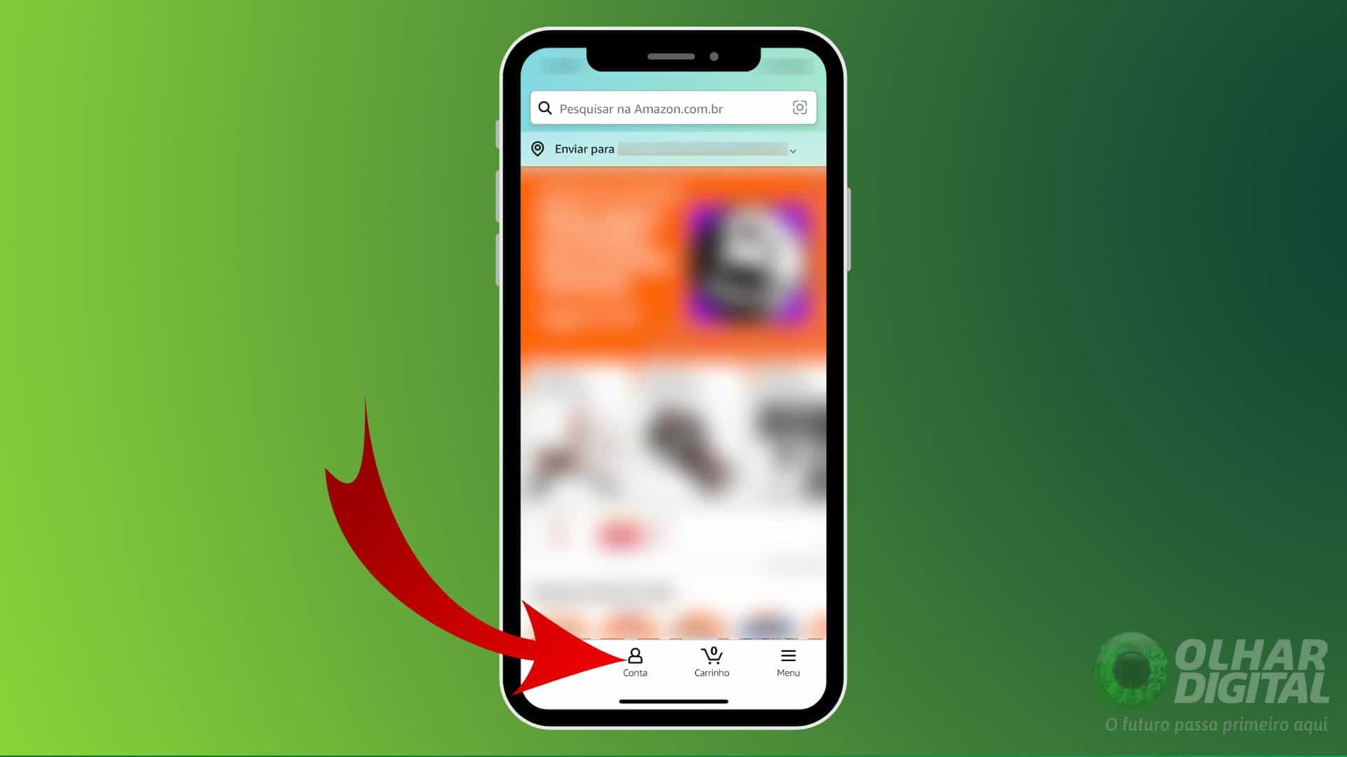 Imagem para ilustrar tutorial acerca da Amazon