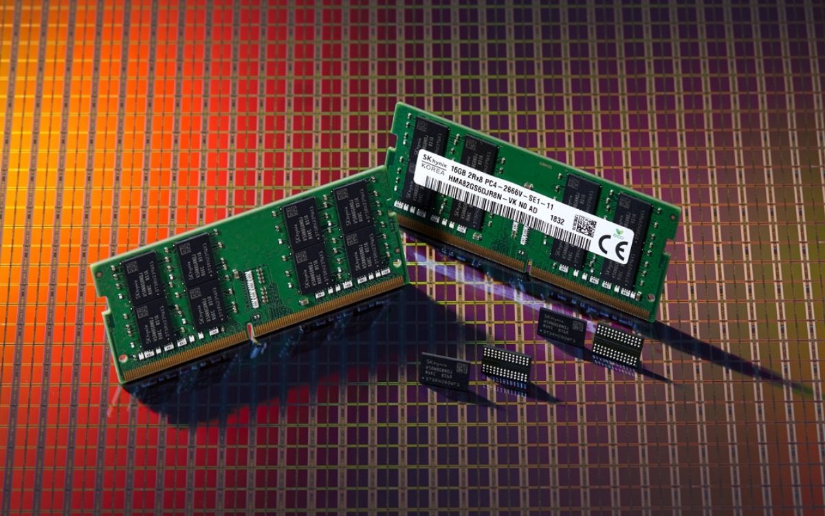 Módulos DDR4 da SK Hynix