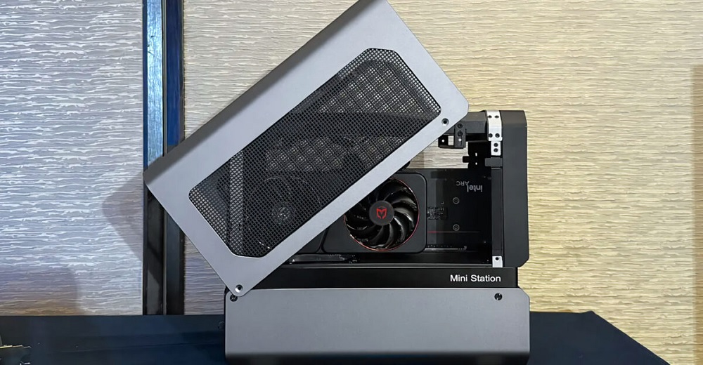 Pequeno workstation com hardware Intel