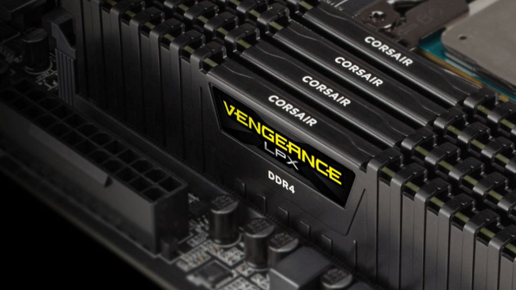 Imagem da memória RAM Corsair