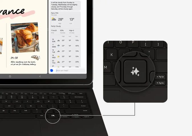 Linha Galaxy Tab S11