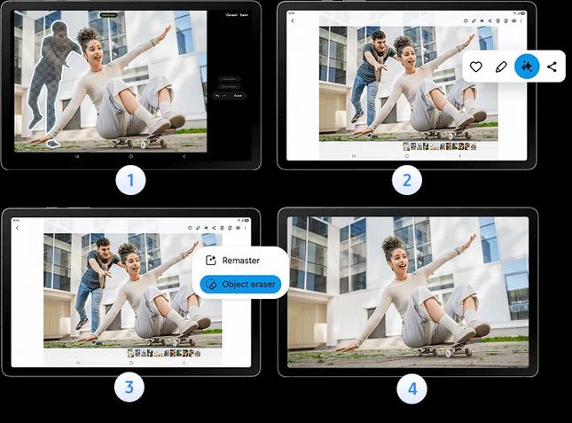 Linha Galaxy Tab S11
