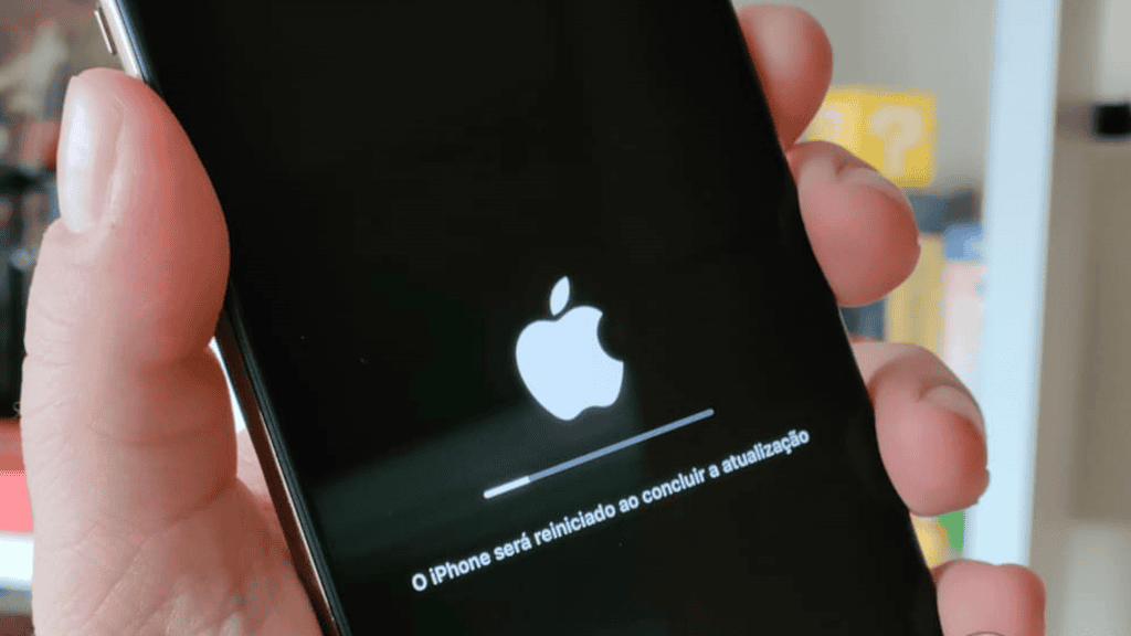 Atualização do iOS no iPhone