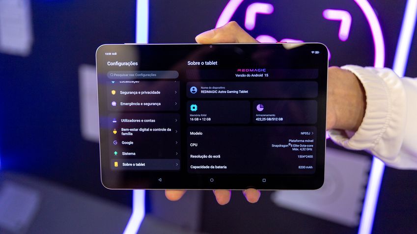 RedMagic Astra Gaming Tablet