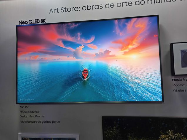 Nova TV Neo QLED 8K rodará conteúdos 8K do Globoplay