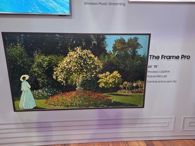 Nova The Frame Pro tem tela atualizada