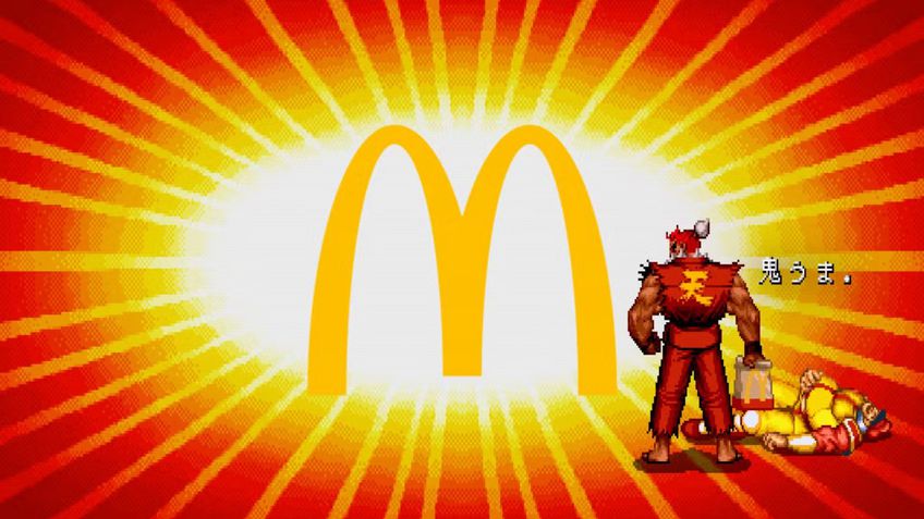 Capcom e McDonald's: Street Burgers