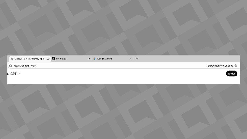Microsoft exibe botão para abrir o Copilot ao acessar o ChatGPT e outras IAs (Imagem: Captura de tela/Bruno De Blasi/MARQS)