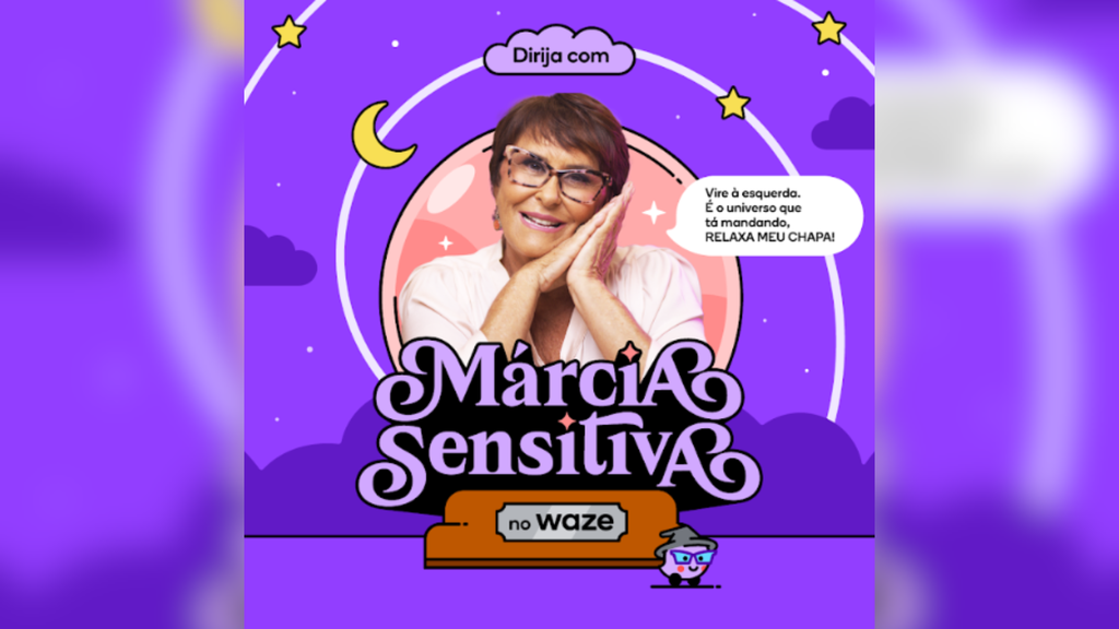 Em clima de Halloween, Waze libera voz de Márcia Sensitiva aos motoristas (Imagem: Divulgação/Google)