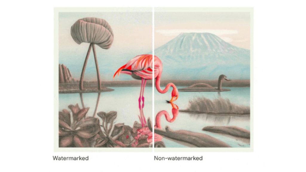 Marca d'água Google DeepMind