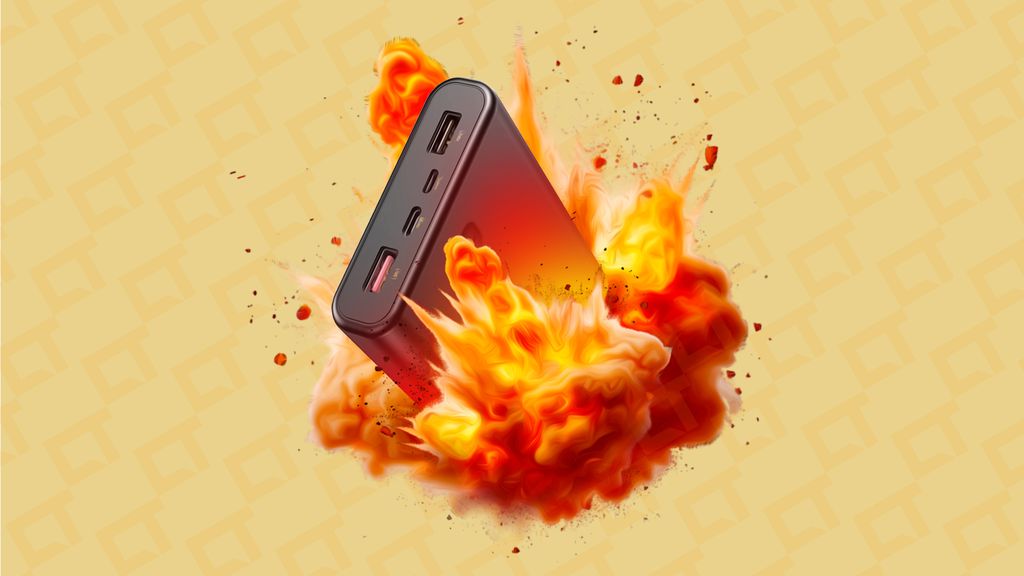 Power Bank explosão