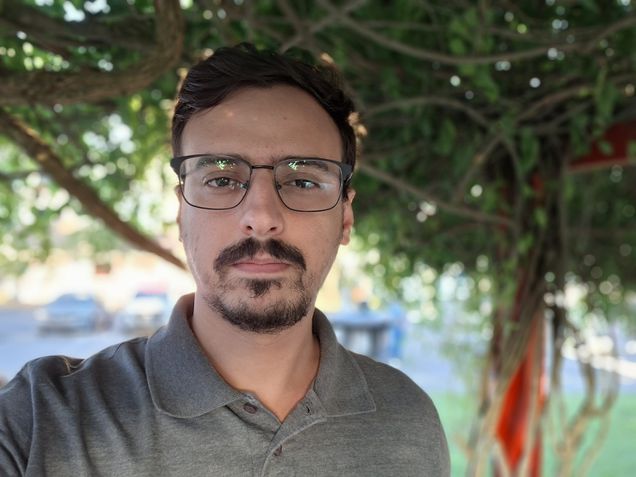 Galaxy A56 - Câmera frontal / modo retrato