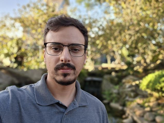 Galaxy A56 - Câmera frontal / modo retrato