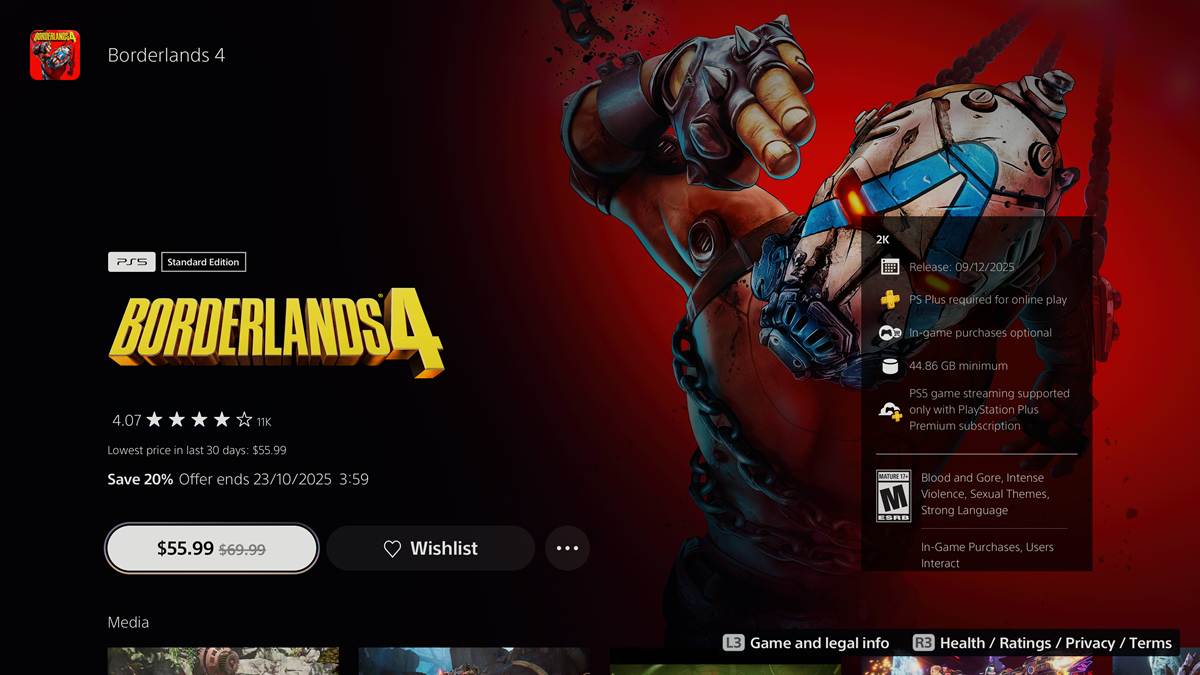 Sony agora mostra histórico de preços de jogos na PS Store