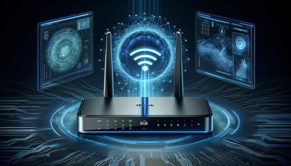 Imagem promocional de roteador