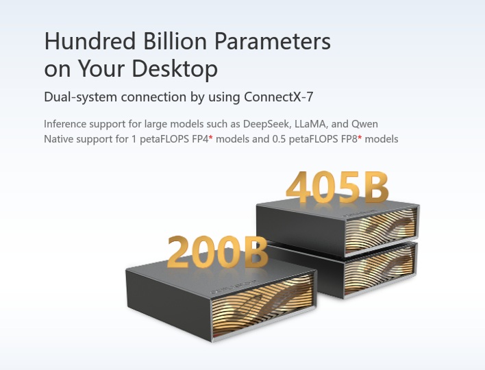 Variante do DGX Spark pode ser usada em dupla