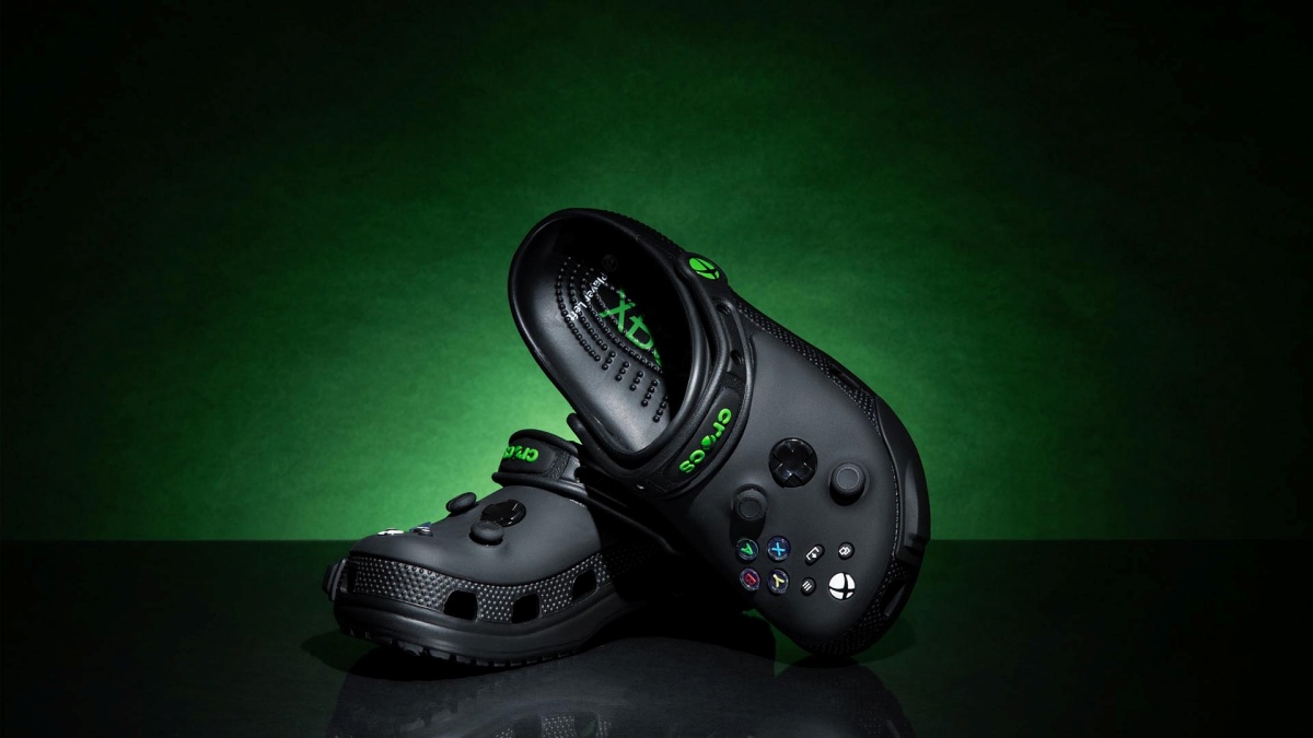 Microsoft lança edição limitada de sandálias Crocs do Xbox
