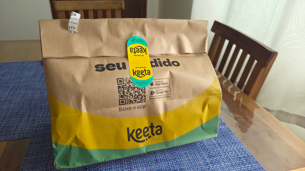 keeta embalagem