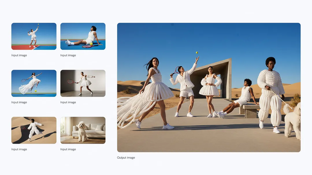 Combianção de imagens no Nano Banana Pro