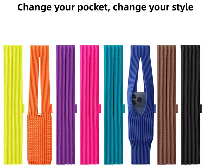 Meia de iPhone falsa