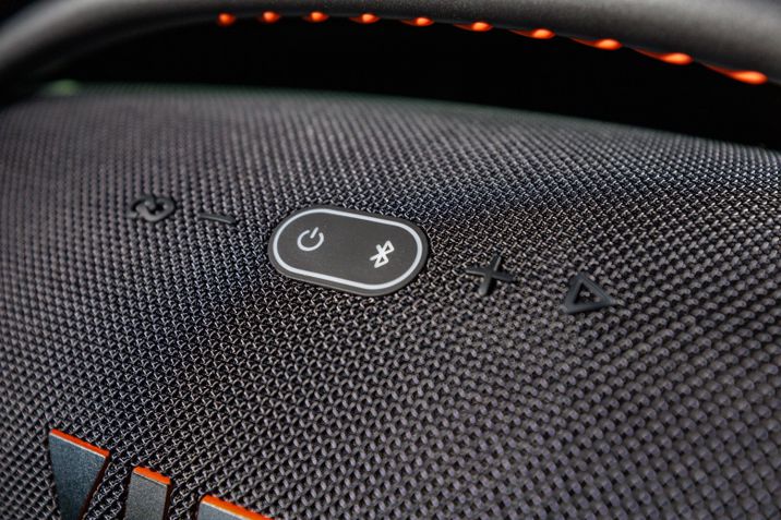 Boombox 3 detalhes botões