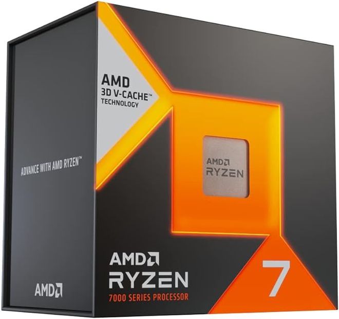 O Processador AMD Ryzen 7 7800X3D é uma ótima escolha para os gamers que querem atualizar seu PC, e está no precinho na Kabum! nessa Black das Blacks (Imagem: AMD)