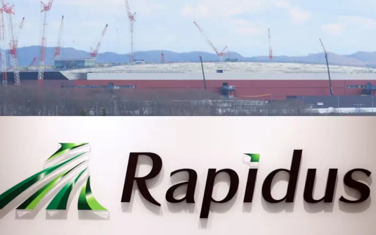Fábrica da Rapidus em Chitose em construção