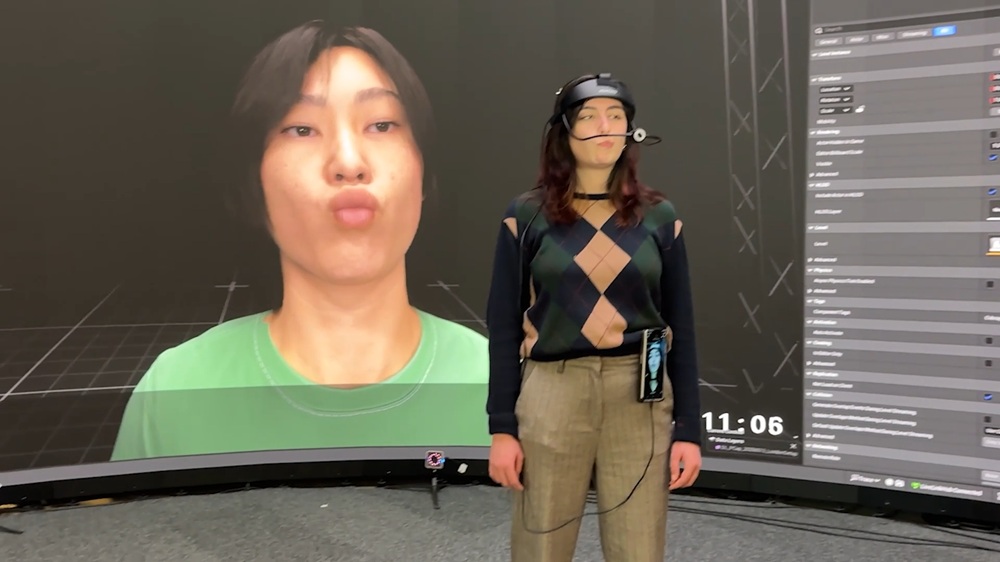 Digitalização de atores usando iPad ou dispositivo Android